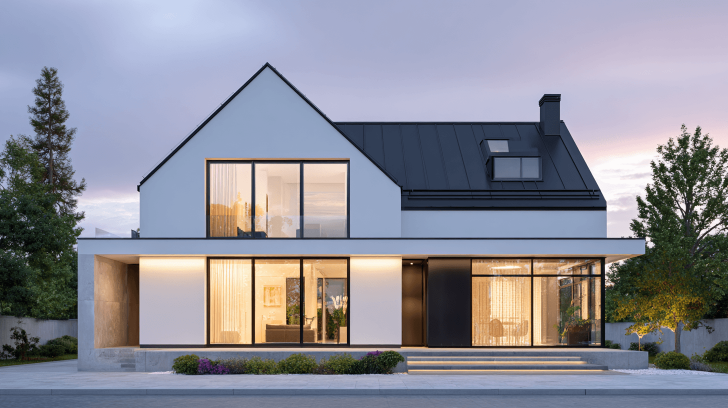 PVC stolarija na porodičnoj kući